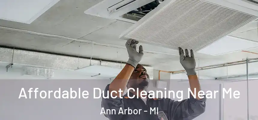 Affordable Duct Cleaning Near Me Ann Arbor - MI