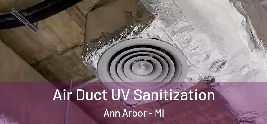  Air Duct UV Sanitization Ann Arbor - MI