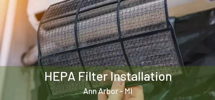  HEPA Filter Installation Ann Arbor - MI