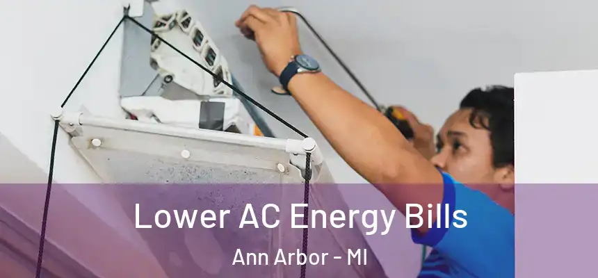  Lower AC Energy Bills Ann Arbor - MI