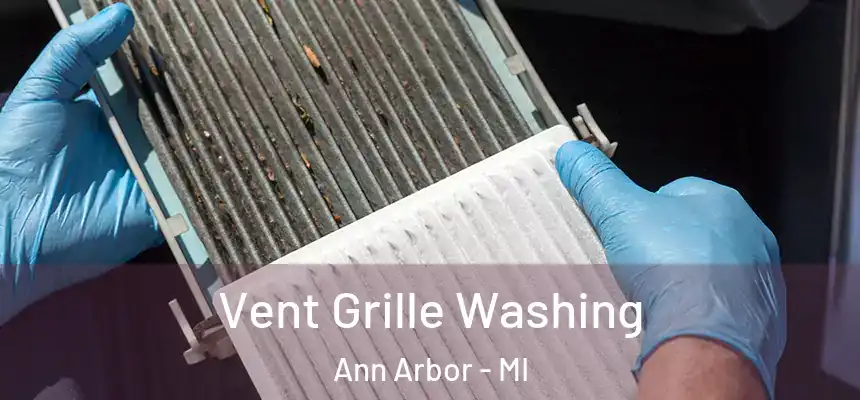 Vent Grille Washing Ann Arbor - MI